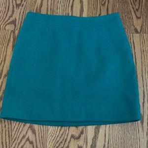 JCrew Kelly Green Skirt